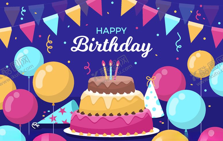 编号：88062710152255145113【酷图网】源文件下载-生日蛋糕
