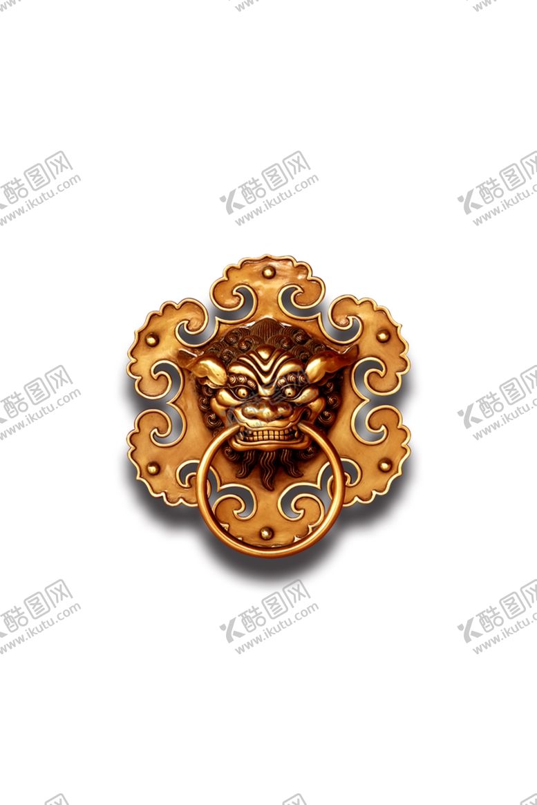 编号：96917706241208586224【酷图网】源文件下载-古典门牌门环铜门环古典元