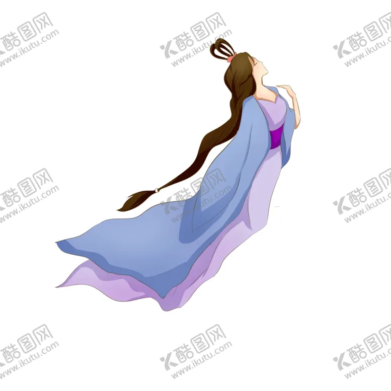 编号：65747402201932004526【酷图网】源文件下载-手绘卡通嫦娥
