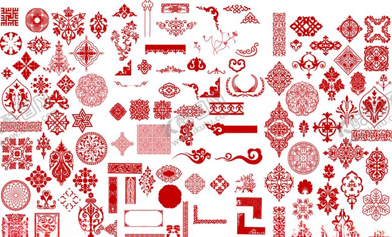 编号：98594509140920162792【酷图网】源文件下载-古典祥云边框