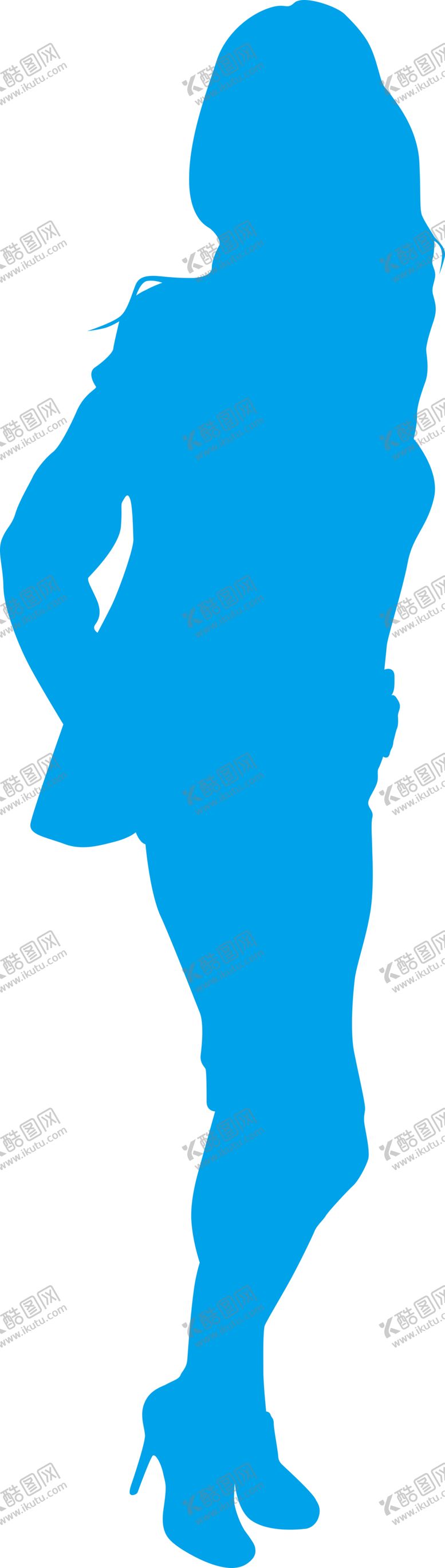编号：24588107010143545811【酷图网】源文件下载-美女剪影