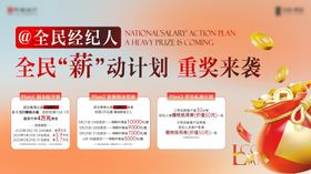 经纪人佣金海报