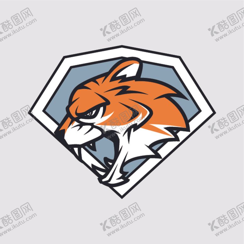 编号：64260206240627035164【酷图网】源文件下载-老虎图标