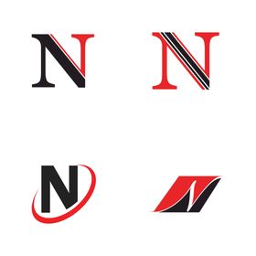 字母图标 N logo 标志