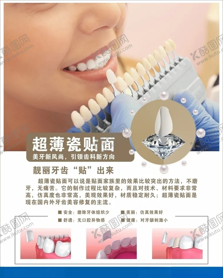 编号：60609604230015481832【酷图网】源文件下载-超薄瓷贴面