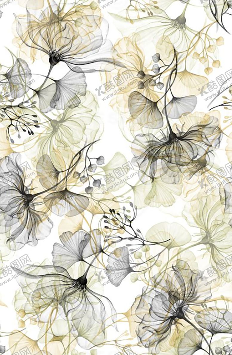 编号：40942704031136067486【酷图网】源文件下载-手绘花