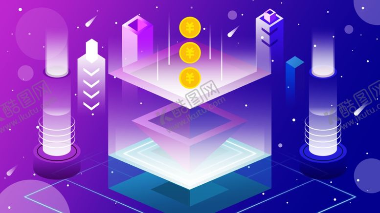 编号：30728411011344297747【酷图网】源文件下载-未来科技插画图案