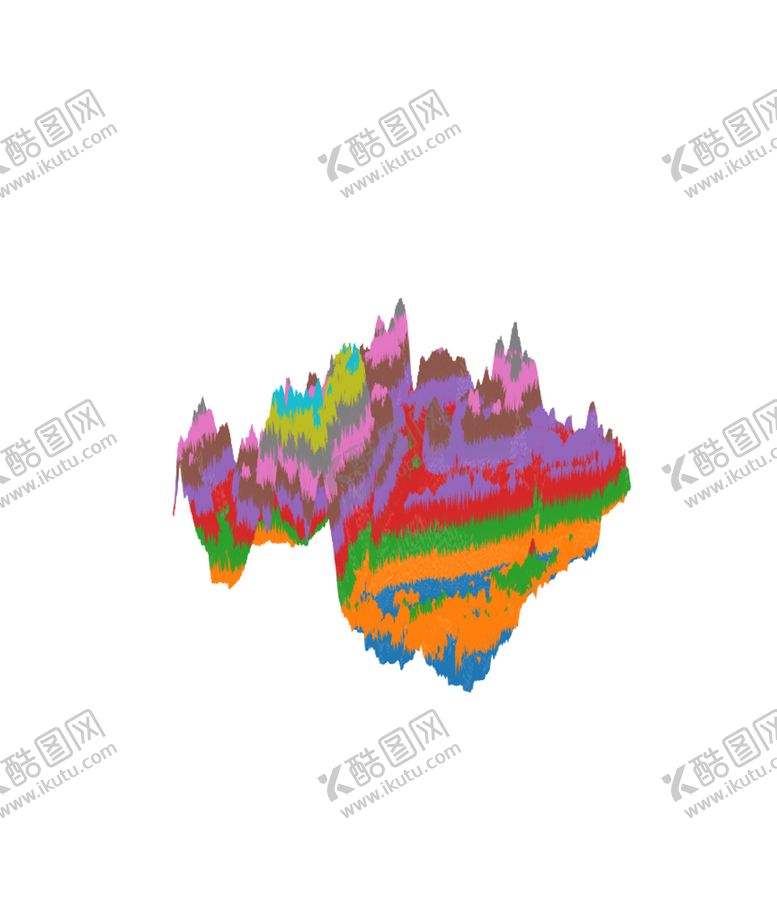 编号：44054204171558304805【酷图网】源文件下载-抽象山峰