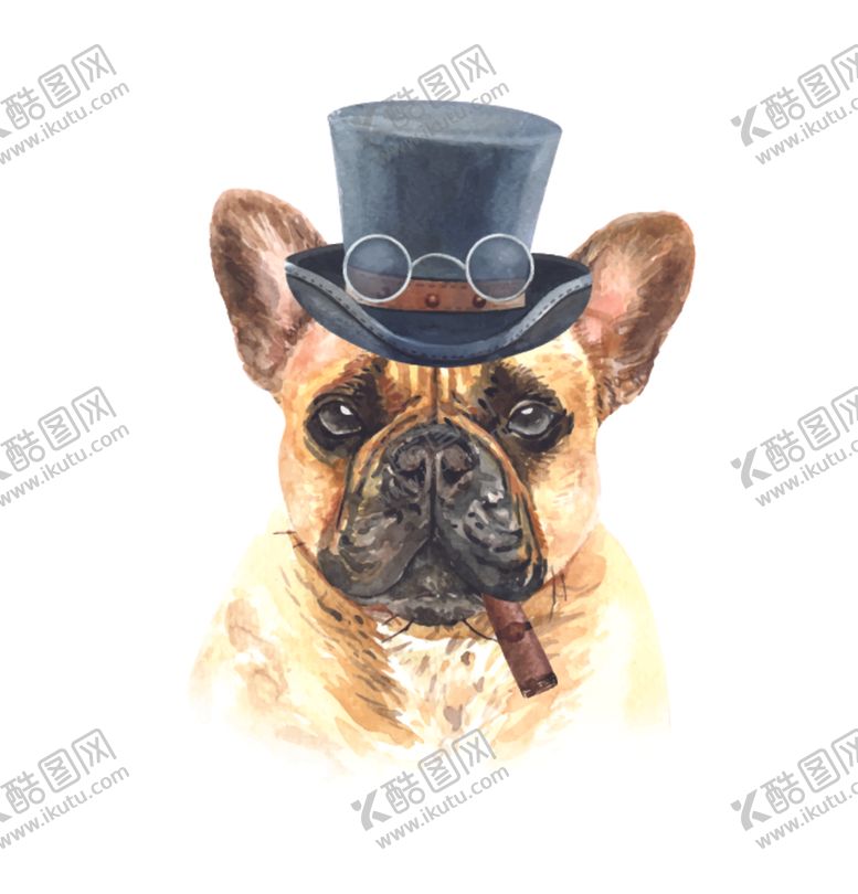 编号：51032409160426199876【酷图网】源文件下载-水彩动物