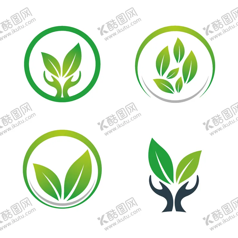 编号：85326903140312081614【酷图网】源文件下载-绿色植物图标