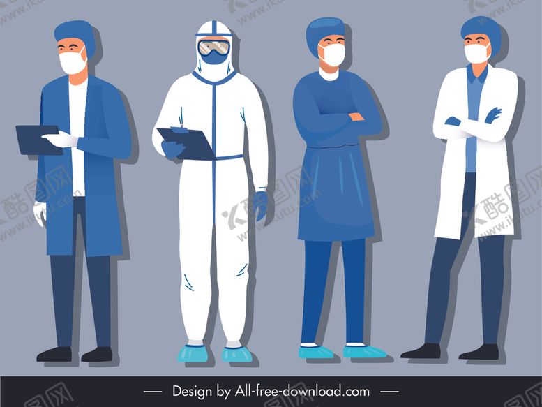 编号：59160910161931233522【酷图网】源文件下载-卡通医生