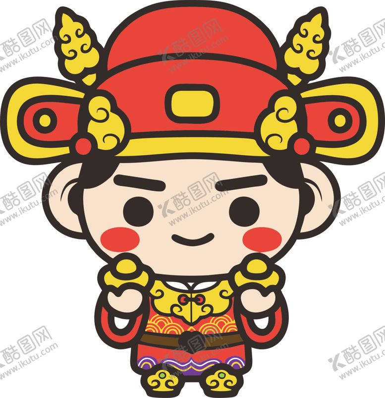 编号：85389010300739082313【酷图网】源文件下载-财神金童