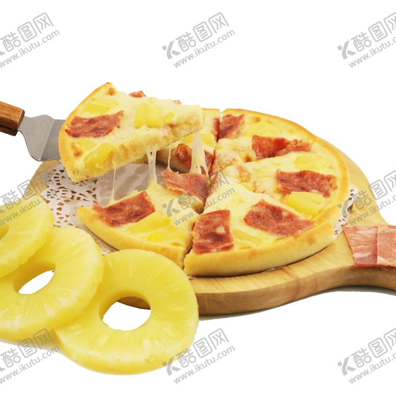 编号：29060609152314378546【酷图网】源文件下载-水果披萨