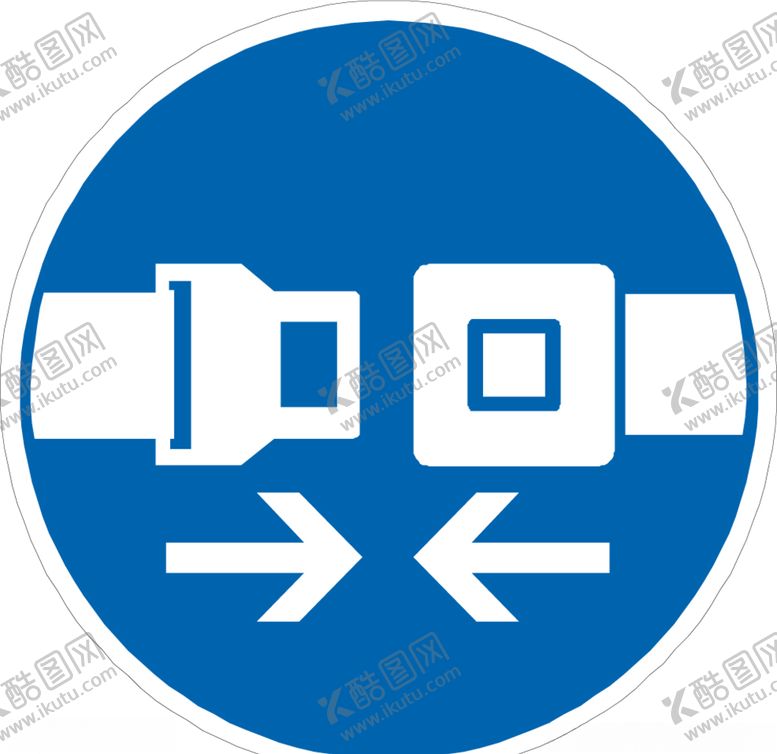 编号：27618809191829458883【酷图网】源文件下载-请系安全带图标