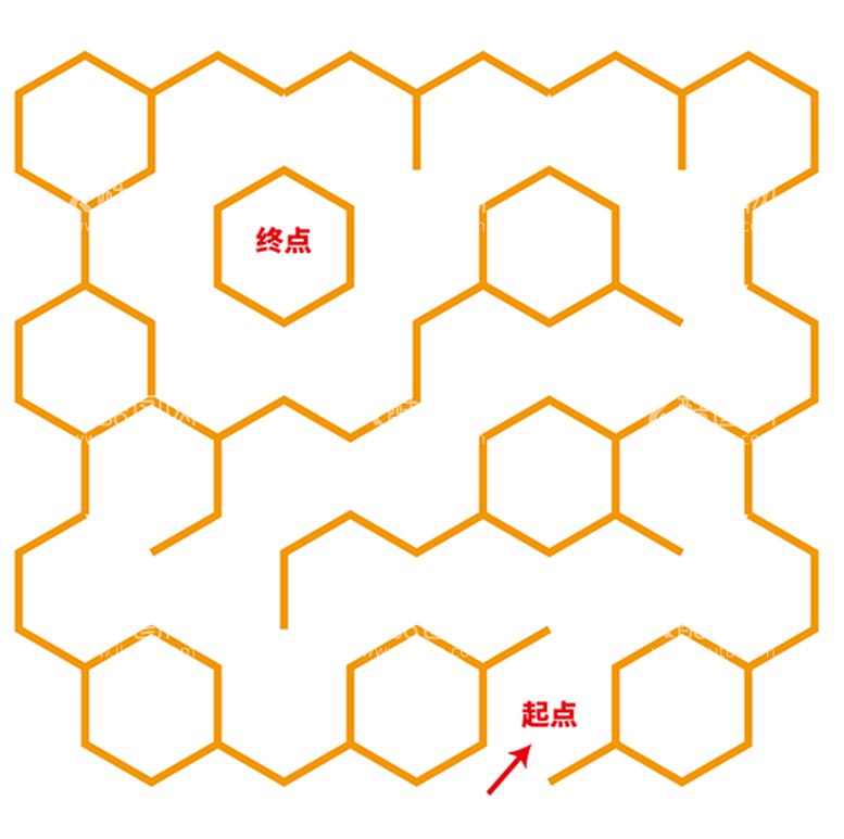 编号：42186910010337503428【酷图网】源文件下载-创意蜂巢迷宫户外装置