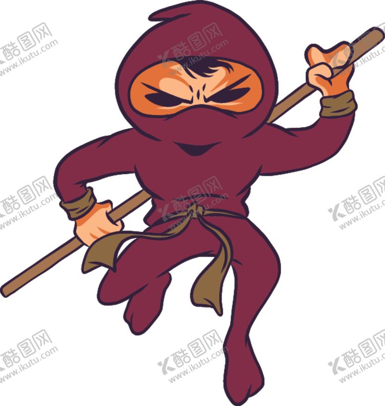 编号：92996506270122275814【酷图网】源文件下载-卡通忍者
