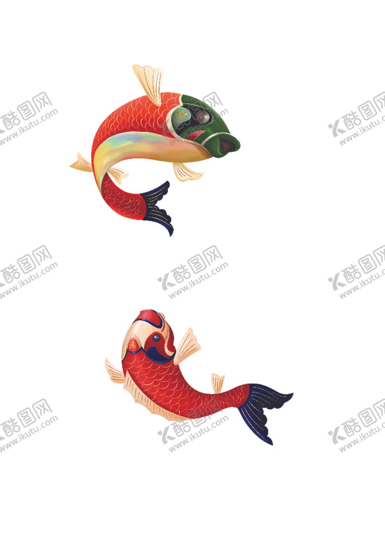 编号：47266012070224278009【酷图网】源文件下载-鱼手绘素材