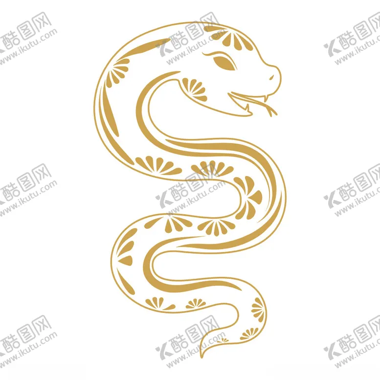 编号：62219601300743272829【酷图网】源文件下载-矢量蛇图腾