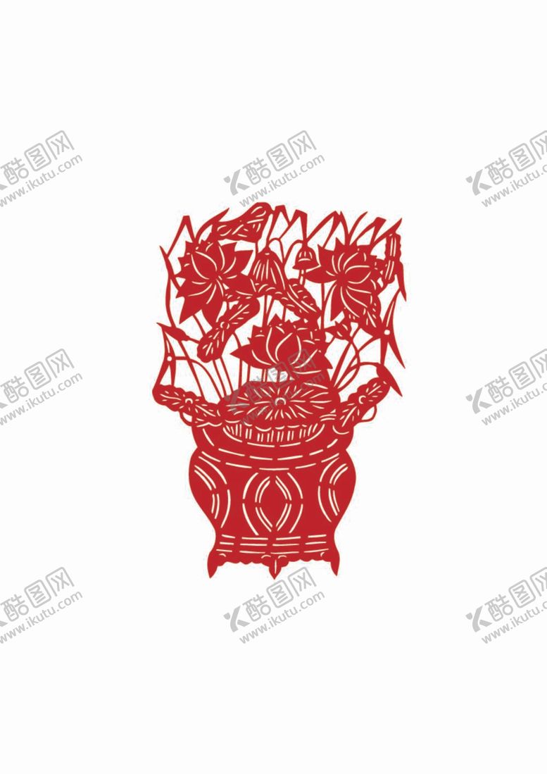 编号：51278112050207278917【酷图网】源文件下载-矢量花瓶