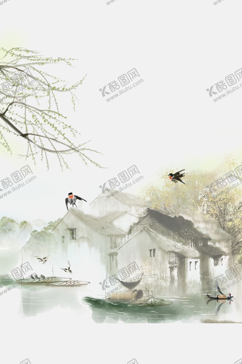 编号：22292204181325056175【酷图网】源文件下载-水墨背景