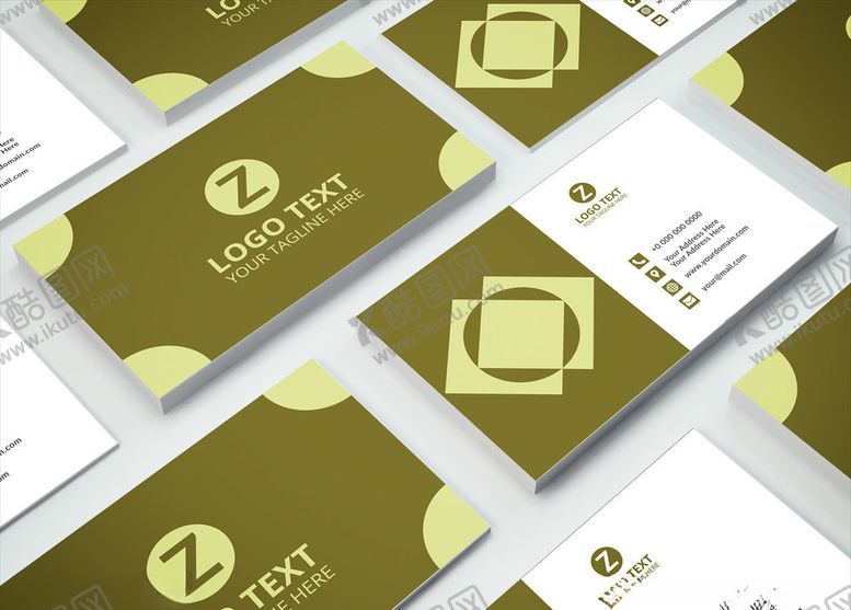 编号：28212710290446033457【酷图网】源文件下载-矢量名片模板