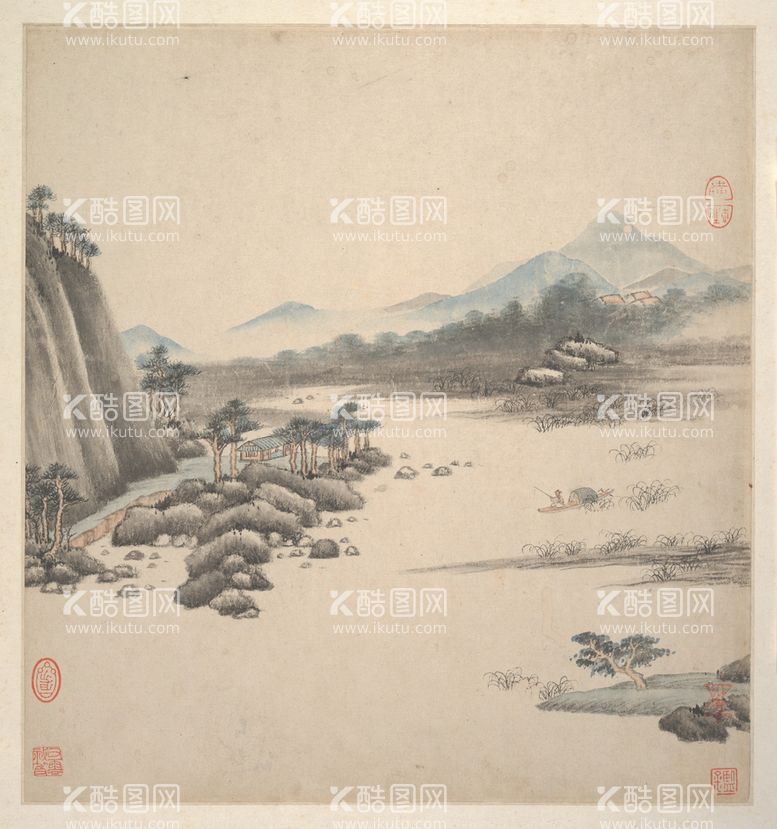 编号：67203509230204221025【酷图网】源文件下载-山水画  