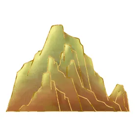 国潮山水边框图片背景底纹中式