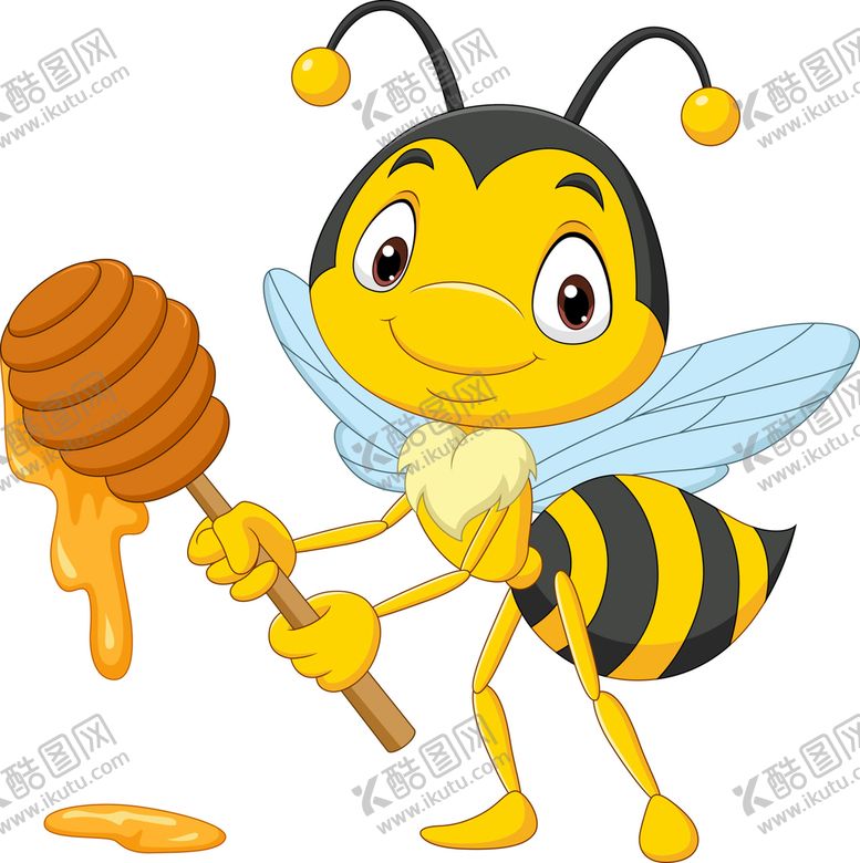 编号：05978209230319146537【酷图网】源文件下载-卡通蜜蜂