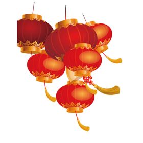 元旦灯笼中秋国庆新年春节灯笼