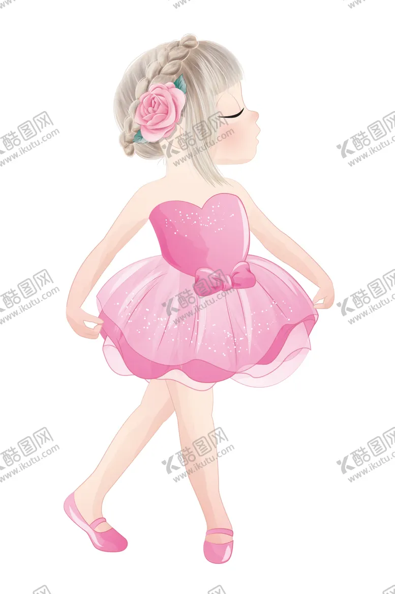 编号：73015001131618489127【酷图网】源文件下载-芭蕾舞女孩