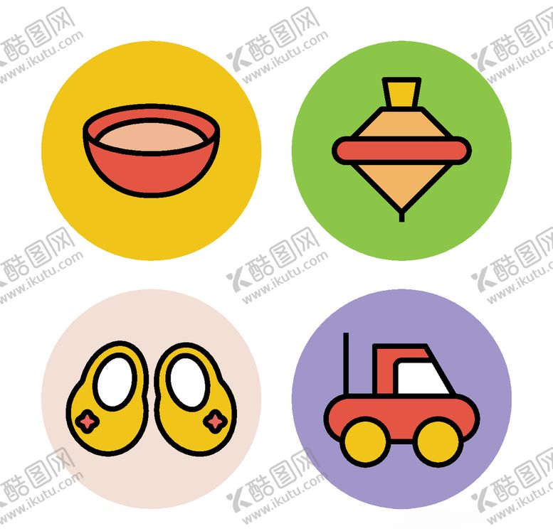 编号：31852605032123034767【酷图网】源文件下载-母婴玩具图标