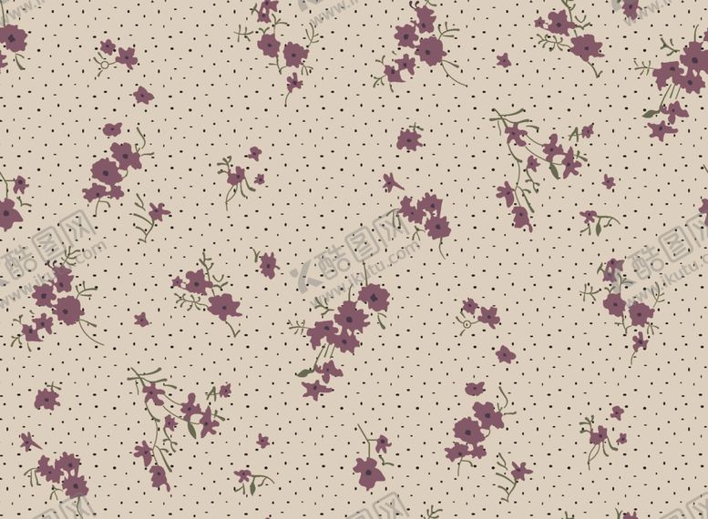 编号：81733909281644196250【酷图网】源文件下载-小碎花乱花底纹野花