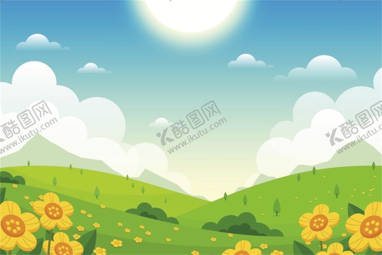 编号：20257410160552445837【酷图网】源文件下载-卡通森林背景