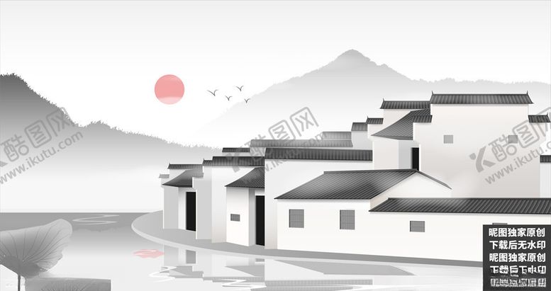 编号：78752406280055259799【酷图网】源文件下载-中式建筑
