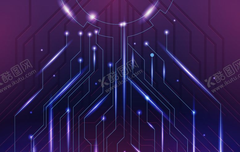 编号：33015707071215202589【酷图网】源文件下载-未来科技电路芯片抽象背景