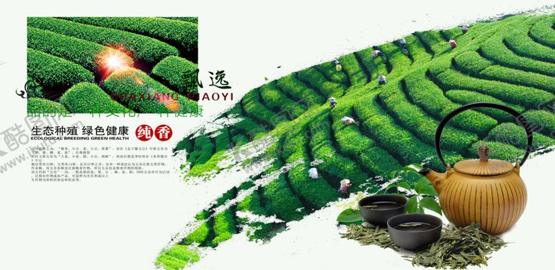编号：82455410082133548457【酷图网】源文件下载-茶叶海报
