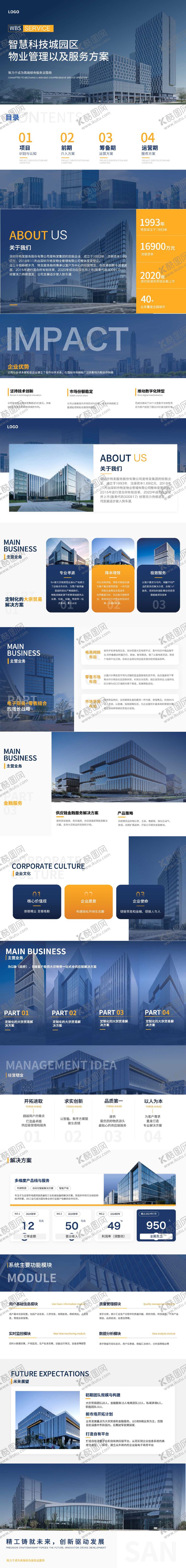 编号：11452004021932057569【酷图网】源文件下载-蓝色通用企业介绍PPT