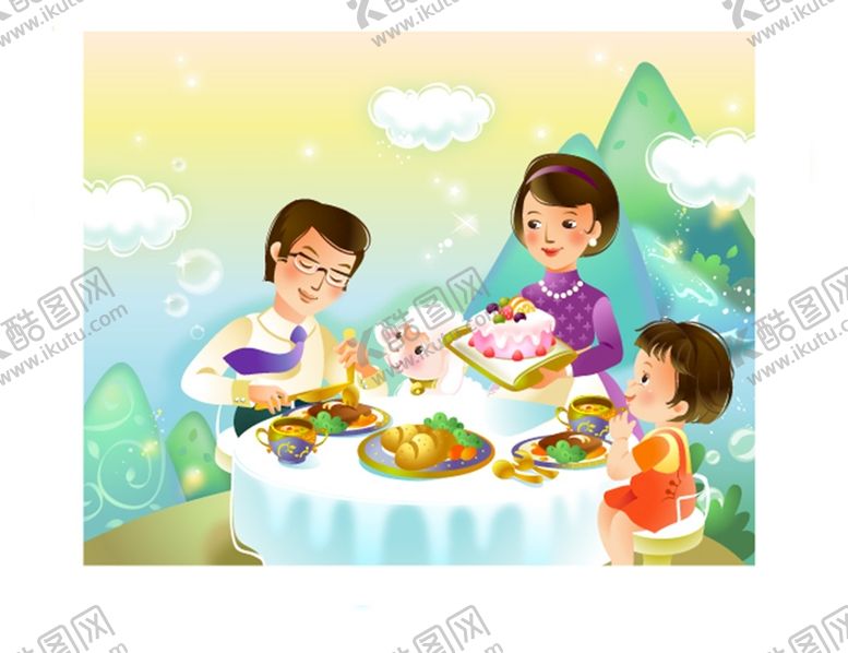 编号：79568110041612506980【酷图网】源文件下载-餐厅吃饭