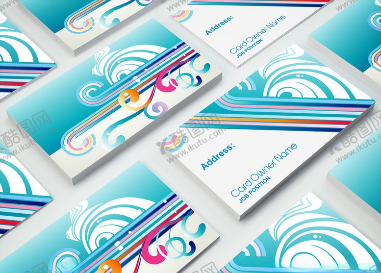 编号：98868909200850526772【酷图网】源文件下载-矢量名片模板