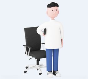 C4D模型卡通人