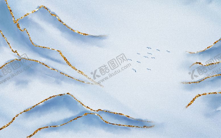 编号：12380410162009266763【酷图网】源文件下载-水墨山水海报背景