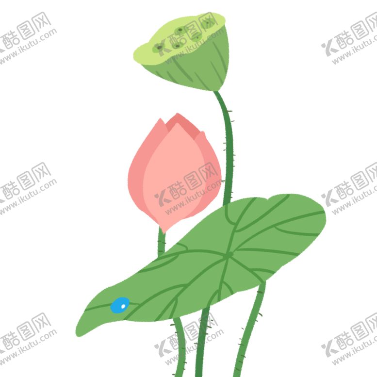 编号：64657904301108229834【酷图网】源文件下载-荷花元素