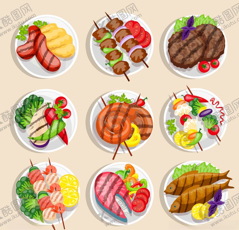 编号：64068010292204078665【酷图网】源文件下载-美味食物