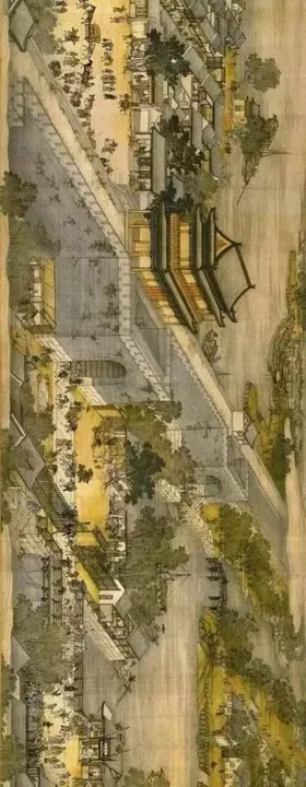 国画泼墨风景设计