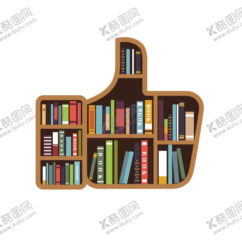 编号：33143209200910219090【酷图网】源文件下载-卡通书架