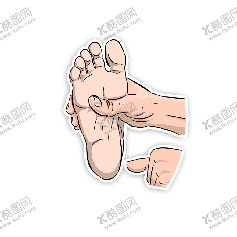 编号：70984209251056482307【酷图网】源文件下载-捏脚足疗洗脚足浴足部按摩足部穴