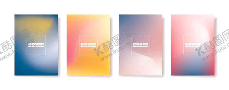 编号：74560104250110482504【酷图网】源文件下载-渐变封面背景