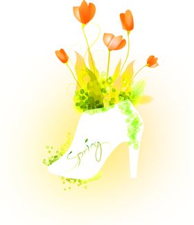 花素材桔梗店装饰矢车菊