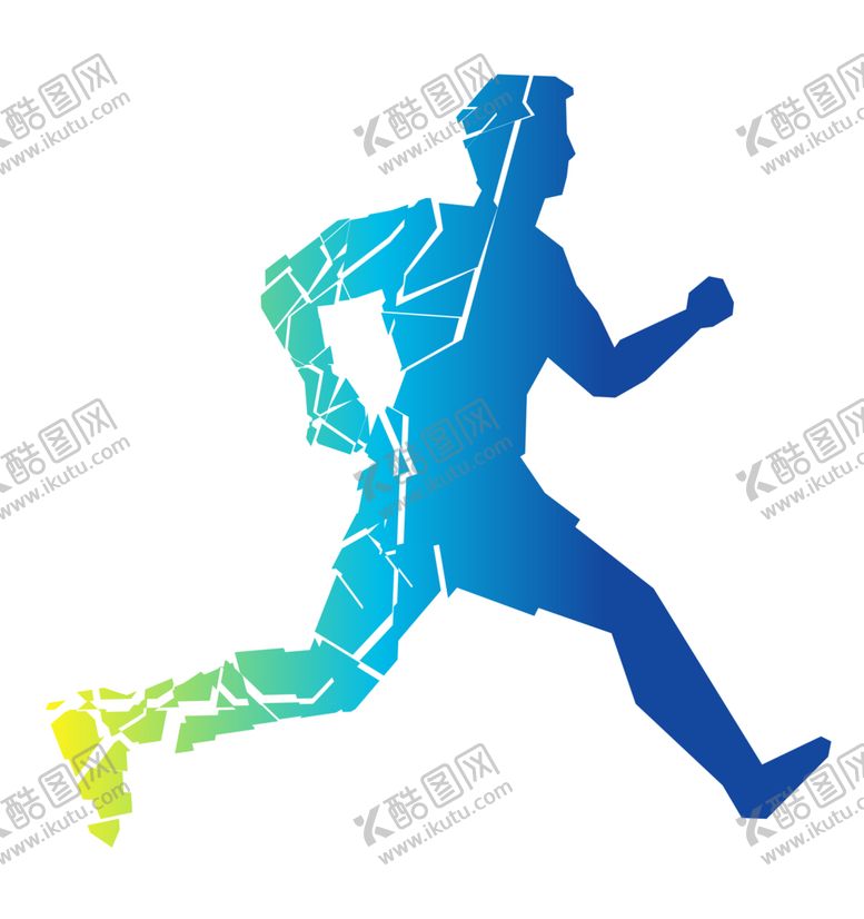 编号：41195507080359494303【酷图网】源文件下载-奔跑的人