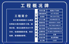 工程概况牌